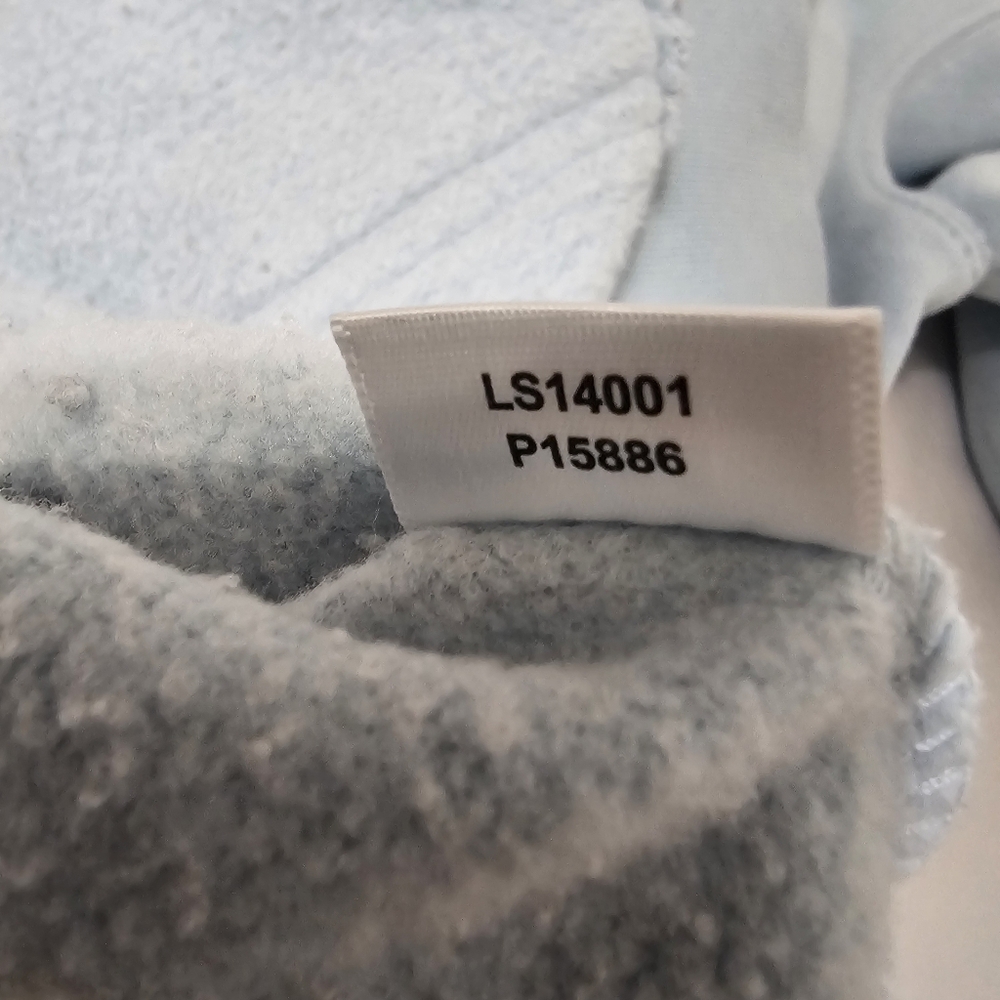 Sturiolo “Let’s Trip” Graphic Hoodie Light Blue Size Large Merch - Picture 10 of 10